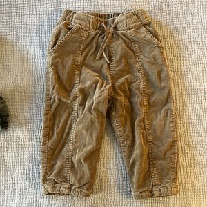 Zara toddler boy corduroy pants - 12-18 months